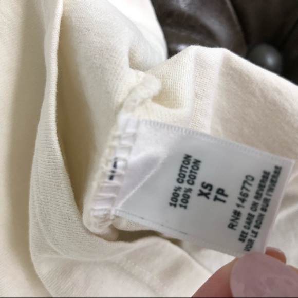 New RE/DONE x Hanes Vintage 90’s Motel Long Sleeve T-Shirt printed retro Y2K - Picture 10 of 16